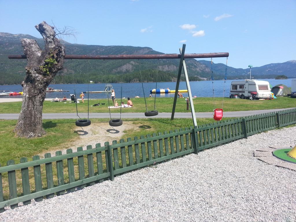 Garvikstrondi Camping Seljord Exterior foto